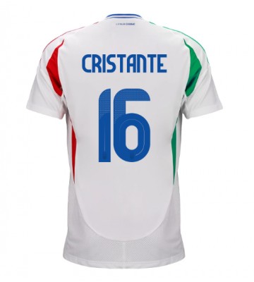 Italien Bryan Cristante #16 Udebanetrøje EM 2024 Kort ærmer